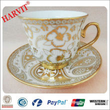 2013 Beautiful French Coffee Cups and Saucer CIQ/FDA